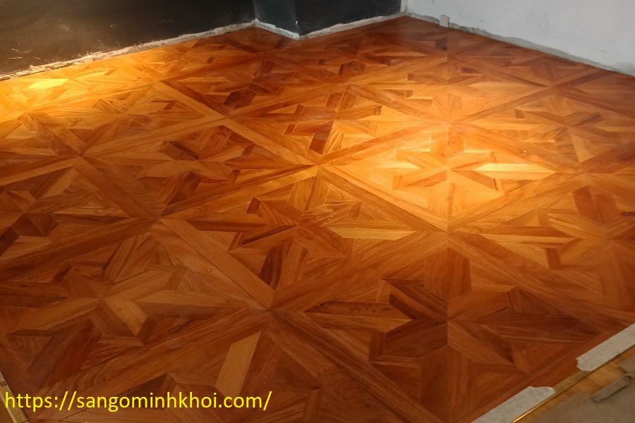 Sàn gỗ Hoa Văn Nghệ Thuật